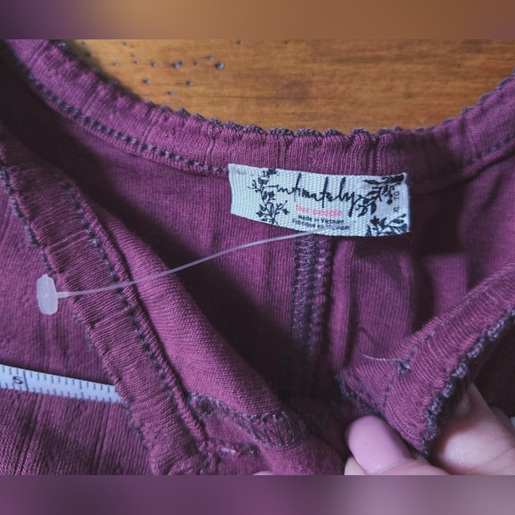 NWOT Free People Intimately End Game Pointelle Tank - Picture 7 of 8